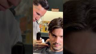 Mariano Di Vaio NEW Haircut 🇮🇹✨ hairstyle beard mensfashion italy [upl. by Llerehs]