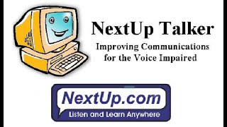 Nextup Talker to communicate with a eye gaze communication device [upl. by Malvino]