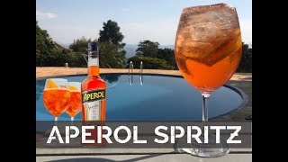 Como fazer APEROL SPRITZ  O coquetel do momento [upl. by Silva]