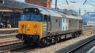 Classic Traction at Doncaster 300724 incl 50008 amp 47815 [upl. by Nibaj]