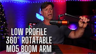 M05 Boom Arm  360° Rotatable Microphone Stand  Low Profile Boom Arm [upl. by Fulvia63]