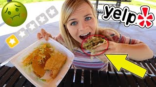 Eating At The WORST REVIEWED RESTAURANT In My City NASTY [upl. by Natanoy]