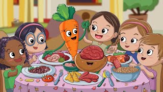 Dinner Time Song  Nursery Rhymes For Daily Routines  Kids Nursery Rhymes [upl. by Waverley362]