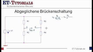 Abgeglichene Brückenschaltung [upl. by Carlie]