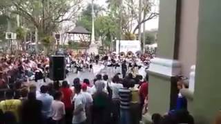 troyanos marching band AC desfile 21 de mayo 2016 [upl. by Chelton]