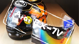 Transform Your Arai Rx7V with Visor Change Tutorial [upl. by Chery]