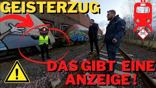 LOSTPLACE  GEISTERZÜGE 👻 auf dem ABSTELLGLEIS gefunden 🚂🚃🚃💨  Das gibt eine ANZEIGE 👮‍♀️⛔ [upl. by Smiga]