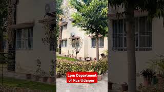 Lpm department of RCA UDAIPUR viralvideo shortvideo shorts rca udaipur ytshort [upl. by Ivgnout]