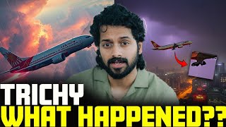 🚨 Yesterday Trichy Flight Accident What Happened📢 Telugu  Aye Jude✊ [upl. by Eneloj504]