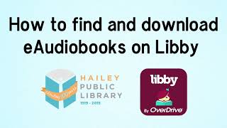 How to find Audiobooks in the Libby app [upl. by Havstad120]