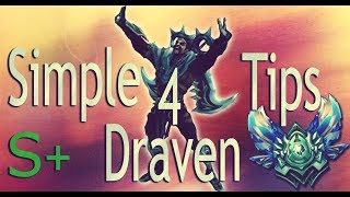 DRAVEN GUIDE 4 simple Tips for DRAVEN 2K18 [upl. by Erbes915]