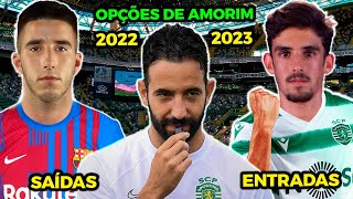 Mercado de Transferências do Sporting 20222023 Quem Entra e Quem Sai [upl. by Butler]