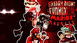 EVIL MARIOS BACK  Friday Night Funkin Marios Madness V2  Twitch Highlight [upl. by Slin707]