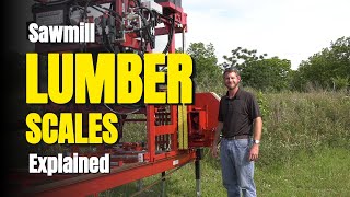 Portable Sawmill Lumber Scales Explained [upl. by Anivad]