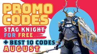 👑⚔️Get Stag Knight FREE⚔️👑 Raid Shadow Legends Promo Codes ➕ 10 Best Champions AUGUST [upl. by Atoel766]