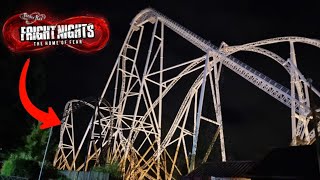 The CRAZIEST DAY AT THORPE PARK  Fright Nights Vlog [upl. by Elsey]