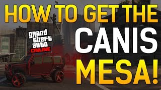 GTA 5 Online  How to Get The Canis Mesa Merryweather Jeep EASIEST METHOD GTA V Online GTA V [upl. by Ennagroeg735]