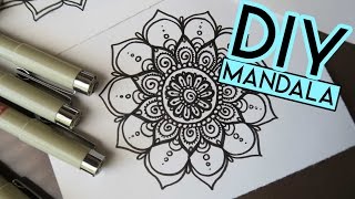 How to Draw a MANDALA [upl. by Roch]