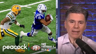 Indianapolis Colts prove to be real threat shut down Packers  Pro Football Talk  NBC Sports [upl. by Ayar]