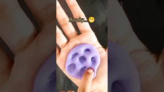 How to make slime without borax and activator 🌈🤓😱 slime homemade shorts [upl. by Neehsuan]