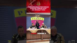 PERKEMBANGAN PENYIDIKAN TIPIKOR SUAP AN RONALD TANU [upl. by Atteuqehs]