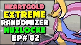 RANDOM EVOLUTIONS ARE INSANE  Pokemon HeartGold EXTREME Randomizer Nuzlocke Episode 2 [upl. by Earley261]