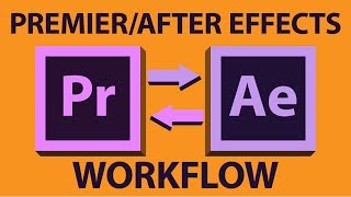 Adobe Premiere Pro to After Effects Workflow  Tutorial [upl. by Peedsaj761]