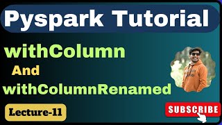 11 withColumn in pyspark  Pyspark Tutorial [upl. by Junji]