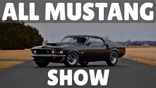 All Ford Mustang Show  Mustangs Only  Auto MotorPlex  Medina MN  August 2020 [upl. by Miksen]