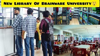 Brainware University New Library  Going To Library After A Long Time BENJERRY [upl. by Iv]