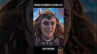 Wanda Vs America Chavez 🔥😱 Fight Scene 🔥 shorts marvel doctarstrange shortsfeed marveling drma [upl. by Hailahk]