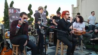 My Chemical Romance  Cancer Live Acoustic at 987FM Penthouse [upl. by Archer108]