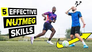 5 nutmeg skills to HUMILIATE defenders [upl. by Nagiam]