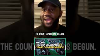 Nigeria the countdown has began  propheticword Nigeria independenceday [upl. by Glynas698]