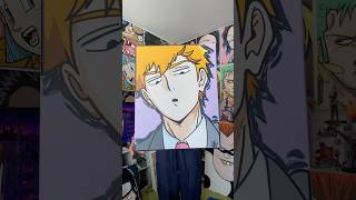 This commission was fun to do😁reigen reigenarataka mobpsycho100 anime painting art [upl. by Ulane]