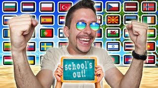 How To Say quotSCHOOLS OUTquot In 39 Different Languages Part 1 [upl. by Magna238]