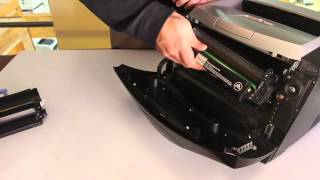 How to Replace Lexmark E250 Imaging Drum Unit in Lexmark E250 or Similar Models [upl. by Selmner]