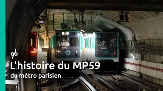 Lhistoire du MP59 du métro parisien [upl. by Onirefez]