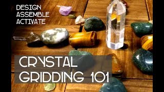 FULL VIDEO Crystal Gridding 101  Learn to Design Assemble Activate a Crystal Prosperity Grid [upl. by Flowers]