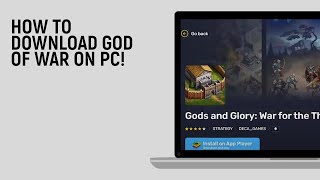 How to Download God of War on PCLaptop EASY [upl. by Toblat]