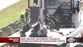 Motorcyclist died in Spaulding Turnpike crash NHSP says [upl. by Marni]