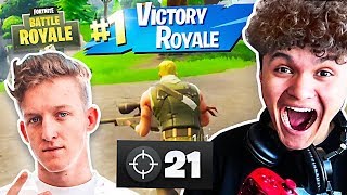 15 Year Old Kid Impersonates Tfue And Wins Fortnite MUST WATCH [upl. by Simara]