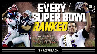 Ranking Every Super Bowl From WORST to BEST [upl. by Yoshiko172]