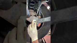 Caster Adjustment broken car cars carasmr automobile diy jeep mechanic repair [upl. by Henni]