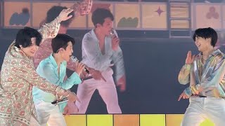 4K 220416 Butter BTS Fancam Permission to Dance PTD On Stage Las Vegas Concert Live 방탄소년단 [upl. by Noteek]