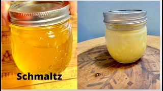 Schmaltz How to make it and when to use it [upl. by Ballard]