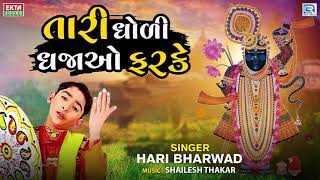 Hari Bharwad Superhit Bhajan  Tari Dhodi Dhajao Farke  તારી ધોળી ધજાઓ ફરકે  Gujarati Bhakti Song [upl. by Anesor]