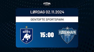 Futsal Gentofte vs København Futsal [upl. by Madson]