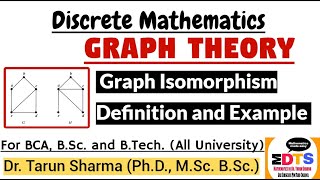 GraphIsomorphism  TheoryofGraph  discretemath discretemathematics [upl. by Nielson66]