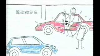 1992 Honda Animated Commercial [upl. by Mittel590]